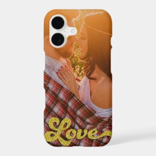 Custom Photo with Gold Love Overlay