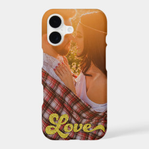 Custom Photo with Gold Love Overlay