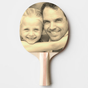 Custom photo with Sepia filter Ping Pong Paddle