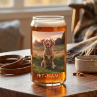 Custom Photo With Your Pet Dog Name Picture On