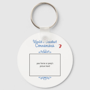 Custom Photo! Worlds Greatest Connemara Keychain