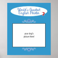 Custom Photo! Worlds Greatest English Pointer