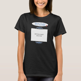 Custom Photo! Worlds Greatest German Warmblood T-Shirt