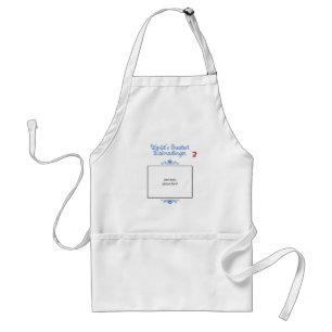 Custom Photo! Worlds Greatest Labradinger Standard Apron