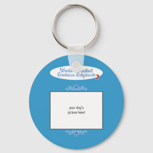 Custom Photo! Worlds Greatest Rhodesian Ridgeback Keychain