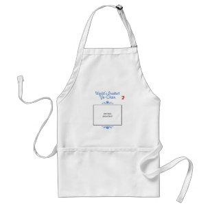 Custom Photo! Worlds Greatest Yo-Chon Standard Apron