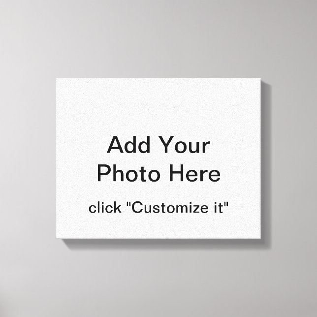 Custom Photo Wrapped Canvas (Front)