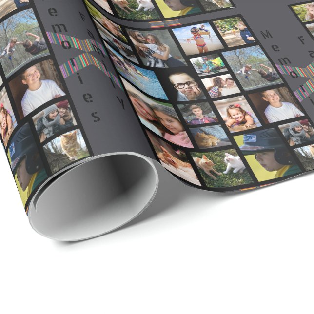 Custom Photo Wrapping Paper (Roll Corner)