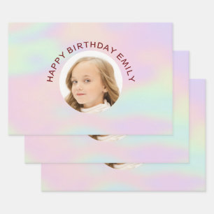 Custom Photo Wrapping Paper Sheet