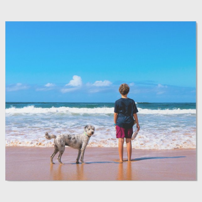 Custom Photo Wrapping Paper Your Own Design (Flat)