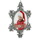 Custom Photo Year Ornament