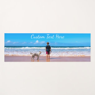 Custom Photo Yoga Mat Your Photos and Text