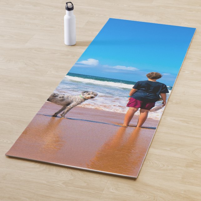 Custom Photo Yoga Mat Your Photos with Pets (In Situ)