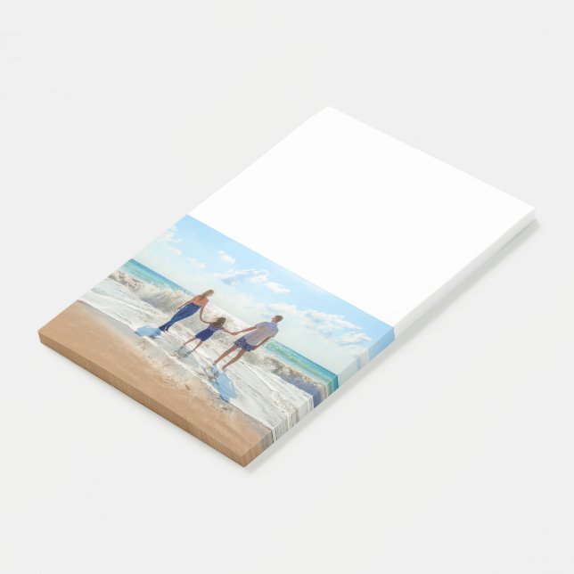 Custom Photo Your Own Design Post-it Notes (Angled)