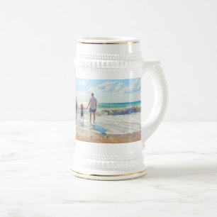 Custom Photo - Your Own Design - Summer - Family Beer Stein
