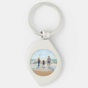 Custom Photo - Your Own Design - Summer Keychain