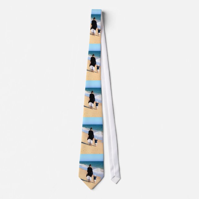 Custom Photo - Your Own Design - The Best MOM Tie (Front)