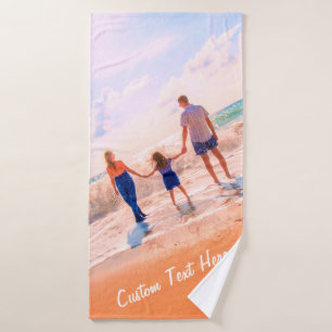 Custom Photos Bath Towel Set