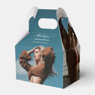 Custom Photos Birthday Party Selfie Picture Favor Box