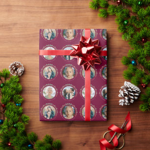 Custom Photos Christmas Wrapping Wrapping Paper