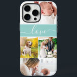 Custom Photos Memories Love Script robin egg blue  iPhone 16 Pro Max Case<br><div class="desc">Introducing our Custom Family Photo Mom Memories Love Script robin egg blue Case-Mate iPhone Case, the perfect accessory to showcase cherished memories and express love for mom. If she's been searching for a phone case that truly reflects her individuality, look no further. This personalized iPhone case allows her to feature...</div>
