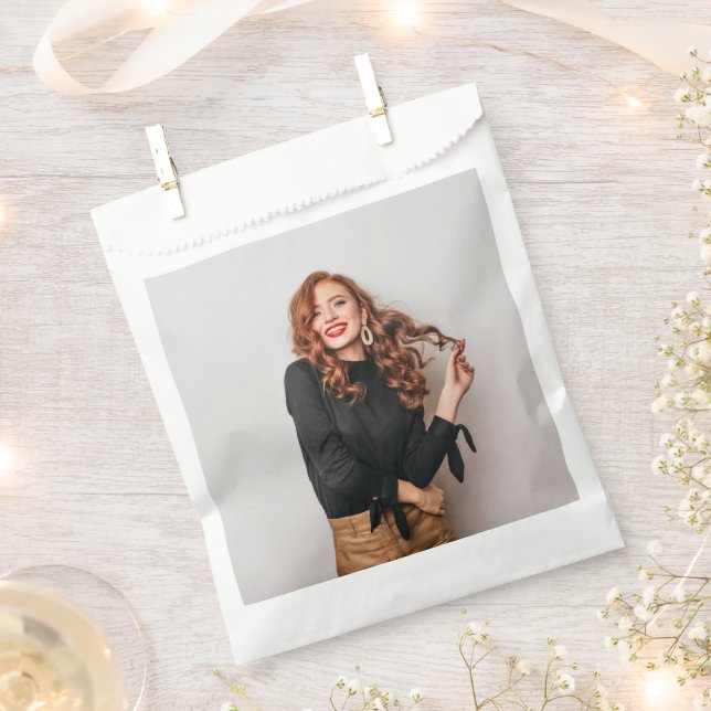 Custom Photos Party Selfie Picture Photography Favour Bag (Clipped)