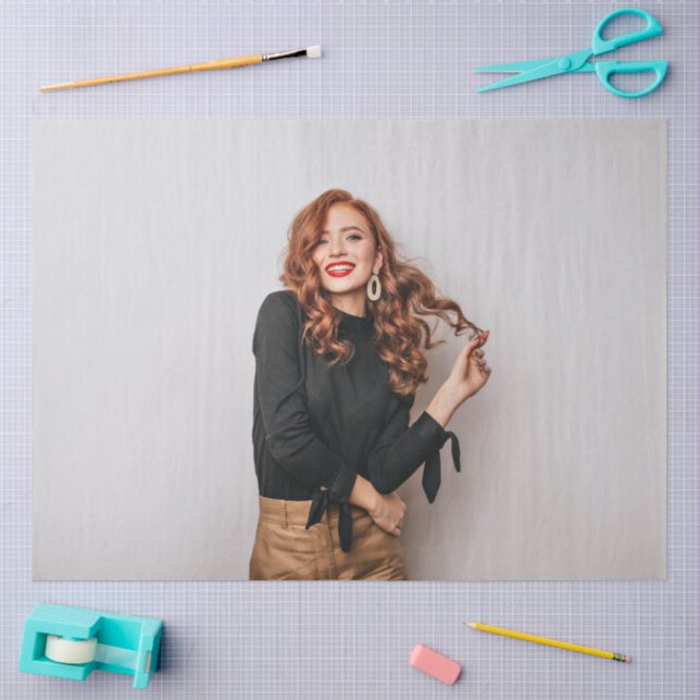 Custom Photos Party Selfie Picture Photography Tissue Paper (Craft)