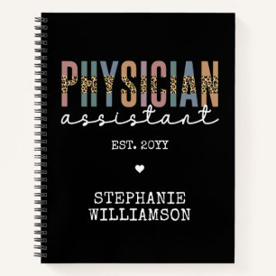 Custom Physician Assistant Physician Associate PA  Notebook