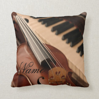 Custom Piano And Violin Cushion