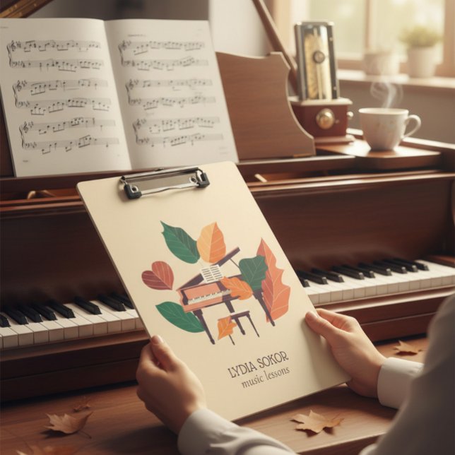 Custom Piano Music Lessons  Clipboard (Creator Uploaded)