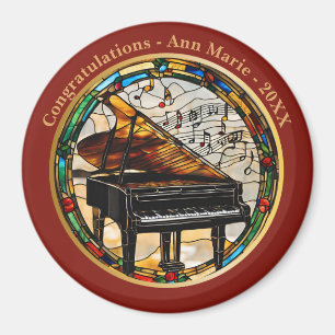 Custom Piano Musical Instrument  Magnet
