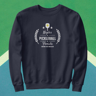 Custom Pickleball Club Add City Name State Sweatshirt