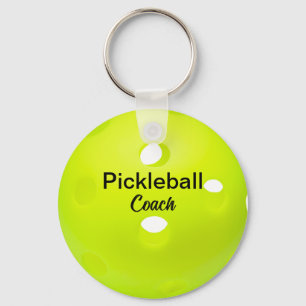 Custom Pickleball Coach Keepsake Keychain