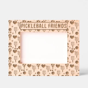 Custom Pickleball Friends  Etched Frames