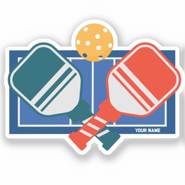 Custom Pickleball Paddles Court (Front)