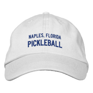Custom Pickleball Sports Your City, Team Club Name Embroidered Hat