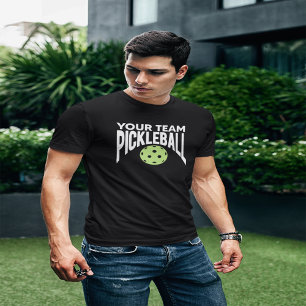 Custom Pickleball Team Template T-Shirt
