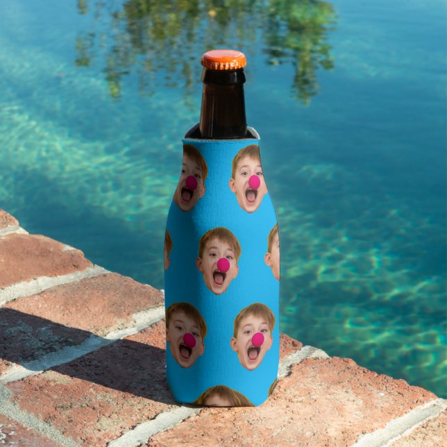 Custom Picture can cooler, Funny Birthday Favour Bottle Cooler (In Situ Pool)