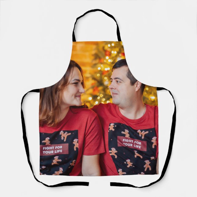 Custom Picture Create Your Own Apron (Front)