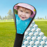 Custom Picture Modern Golfer Golf Club Driver  Golf Head Cover<br><div class="desc">Best Mom By Par... Surprise the Mom and Golf Lover with these super cute photo custom golf head cover and matching golf accessories . Now she can take her kid with her as he play's 18 holes . Customize these golf head cover with your childs favourite photo and personalize name....</div>