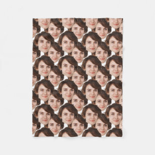 Custom Picture Print Blankets, Personalized gift Fleece Blanket