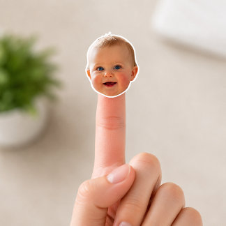 Custom Picture Sticker, Photo Stickers Face Decal