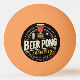 Custom Ping Pong Beer League Ping Pong Ball