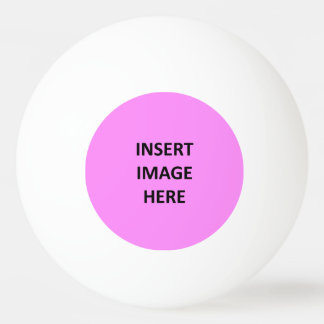 Custom Ping Pong Table Tennis Ball Template