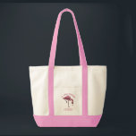Custom Pink Flamingo 50th Birthday Novelty Swag Tote Bag<br><div class="desc">Cute personalized 50th birthday party flamingo gag tote bag. Add your name and message by clicking on the "Personalize" button to create a unique party swag for your celebration. Makes a perfect keepsake for guests to remember this special milestone.</div>