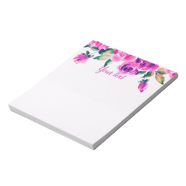 custom pink floral notepad (Rotated)