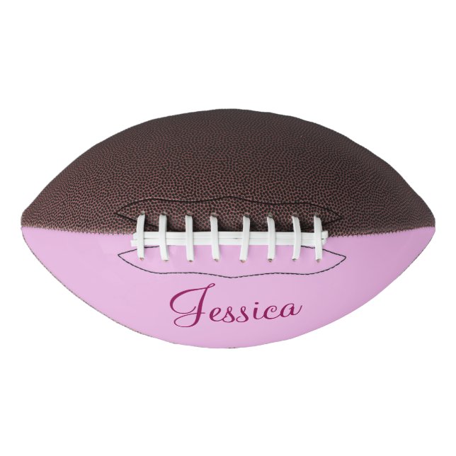 Custom Pink Football (Front)