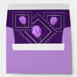 Custom Pink Spring Blossom Floral All Occasion Envelope