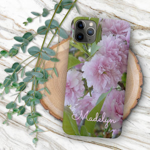Custom Pink Spring Cherry Blossom Tree Photo Case-Mate iPhone Case