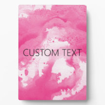 CUSTOM PINK WATER COLOR